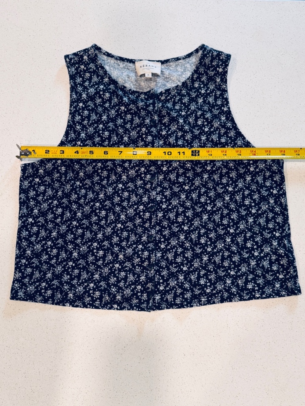 Sézane Loraine Top in Lanzarote Print - Picture 4 of 5